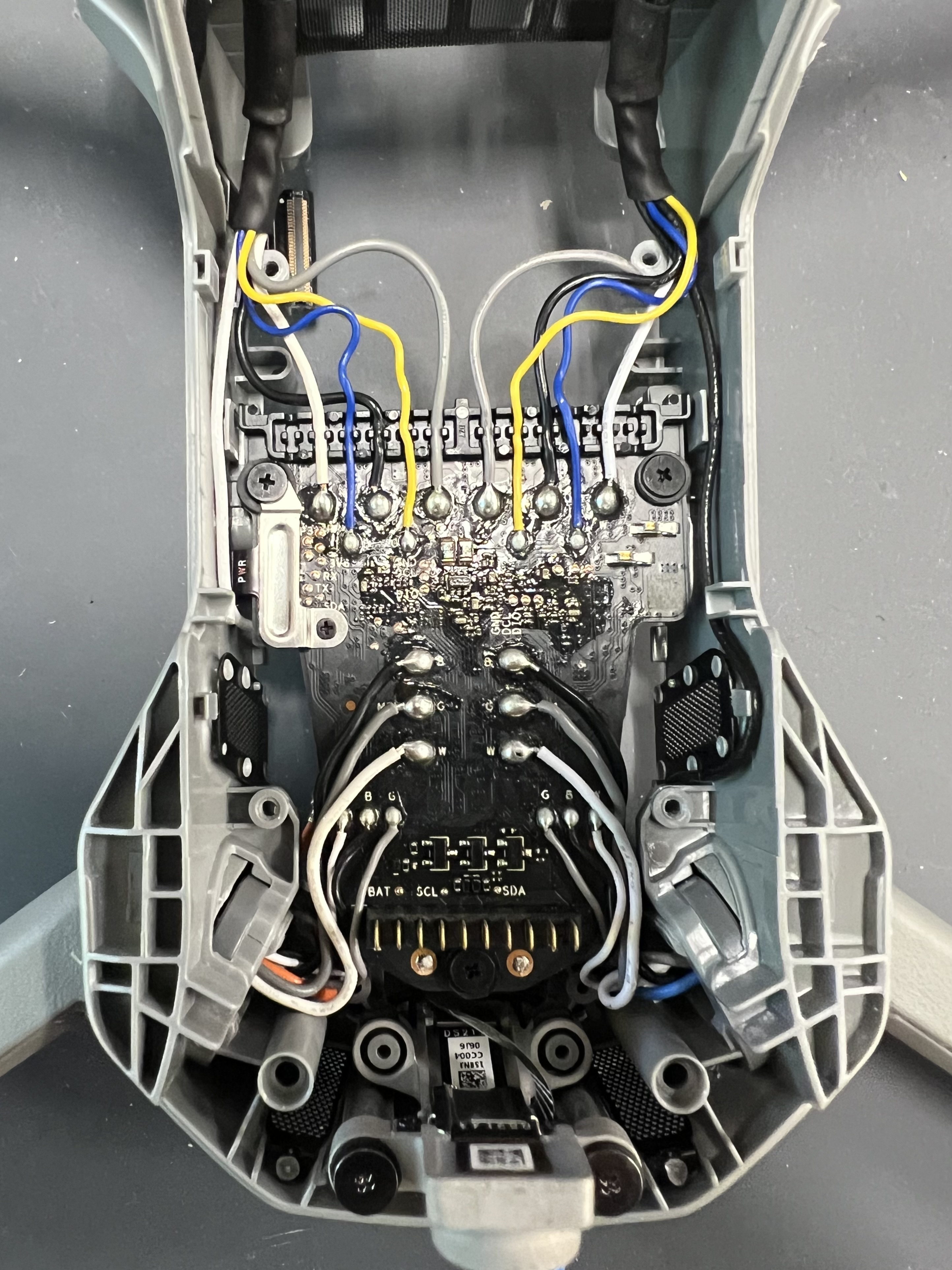 DJI drone assembly
